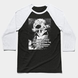 Wolfgang Amadeus Mozart Baseball T-Shirt